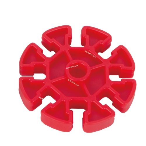 케이넥스베이직부품 - 360커넥트(빨강) 10개
